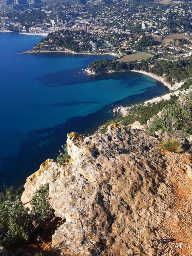 Mon Petit Paradis, Cassis Centre Apt 90 M2, 200 M Mer, Terr Plein Sud, Clim Park Prive المظهر الخارجي الصورة
