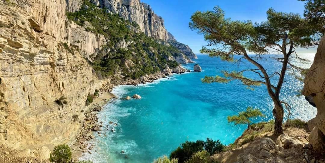 Mon Petit Paradis, Cassis Centre Apt 90 M2, 200 M Mer, Terr Plein Sud, Clim Park Prive المظهر الخارجي الصورة