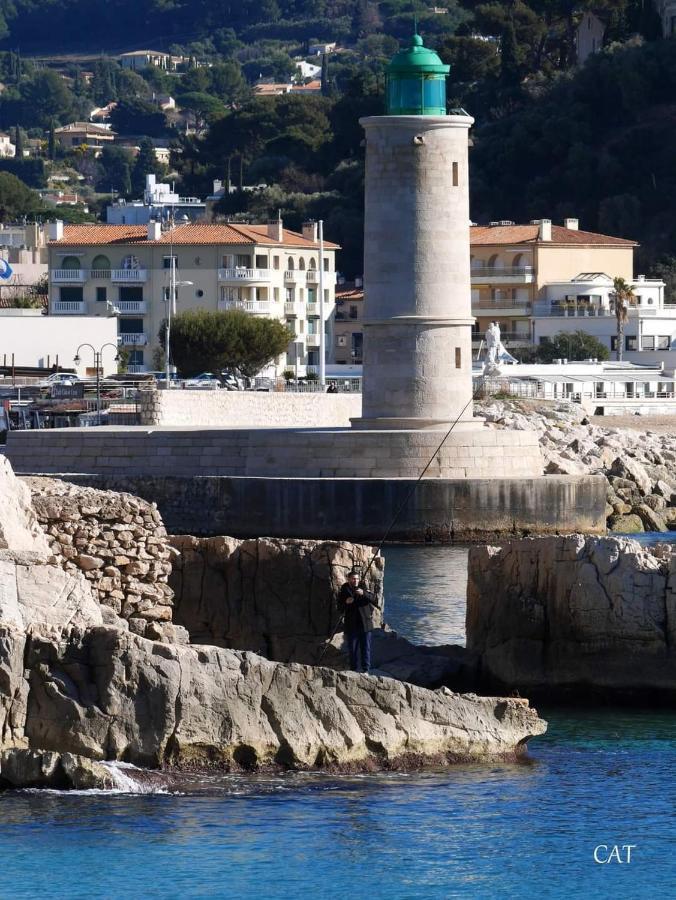 Mon Petit Paradis, Cassis Centre Apt 90 M2, 200 M Mer, Terr Plein Sud, Clim Park Prive المظهر الخارجي الصورة